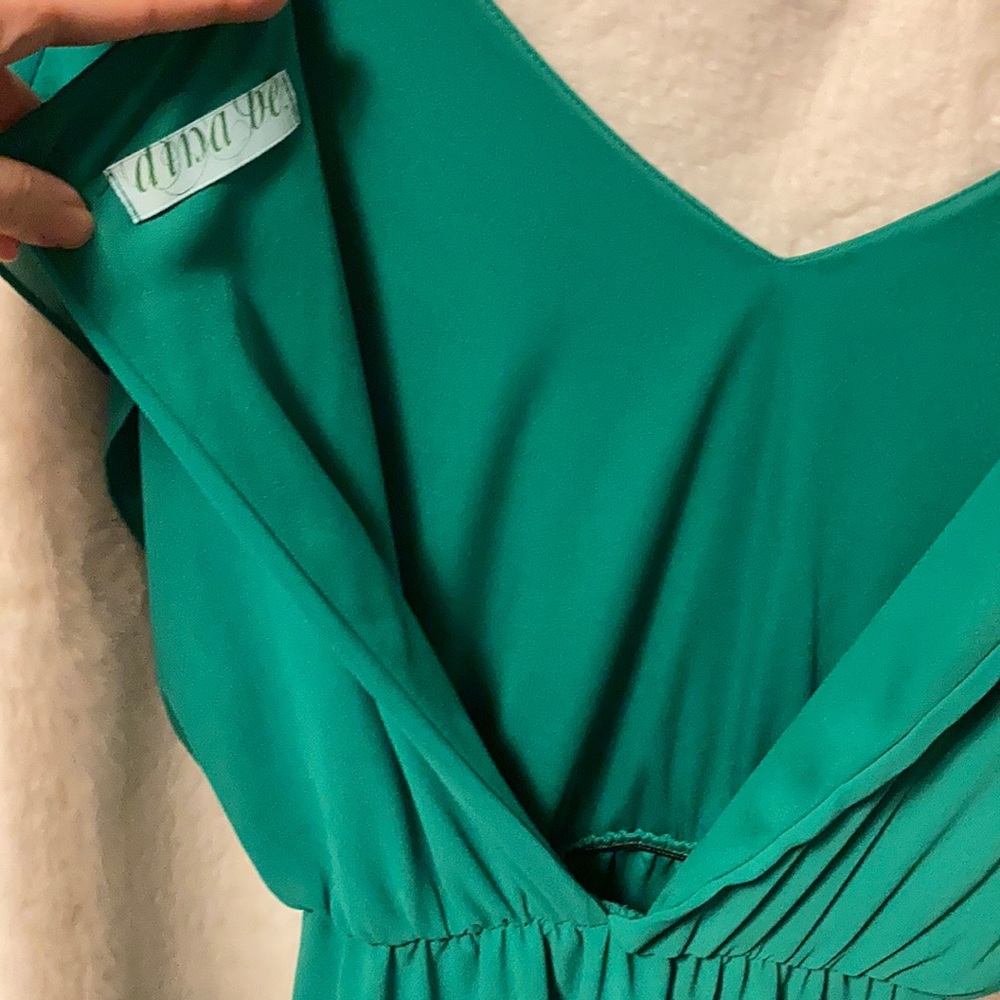 Dina Be Dress - Green, Open-back - M - Picture 5 of 8